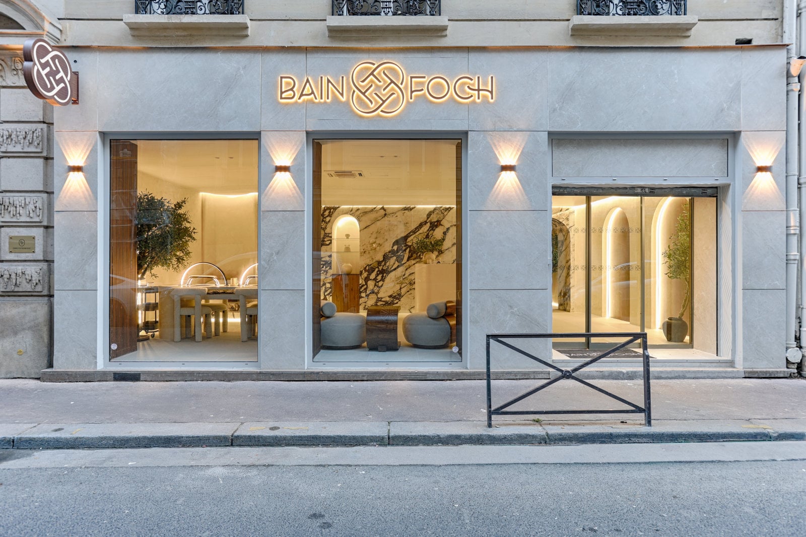 Façade Bain Foch Paris — Spa privatif Paris 16ème