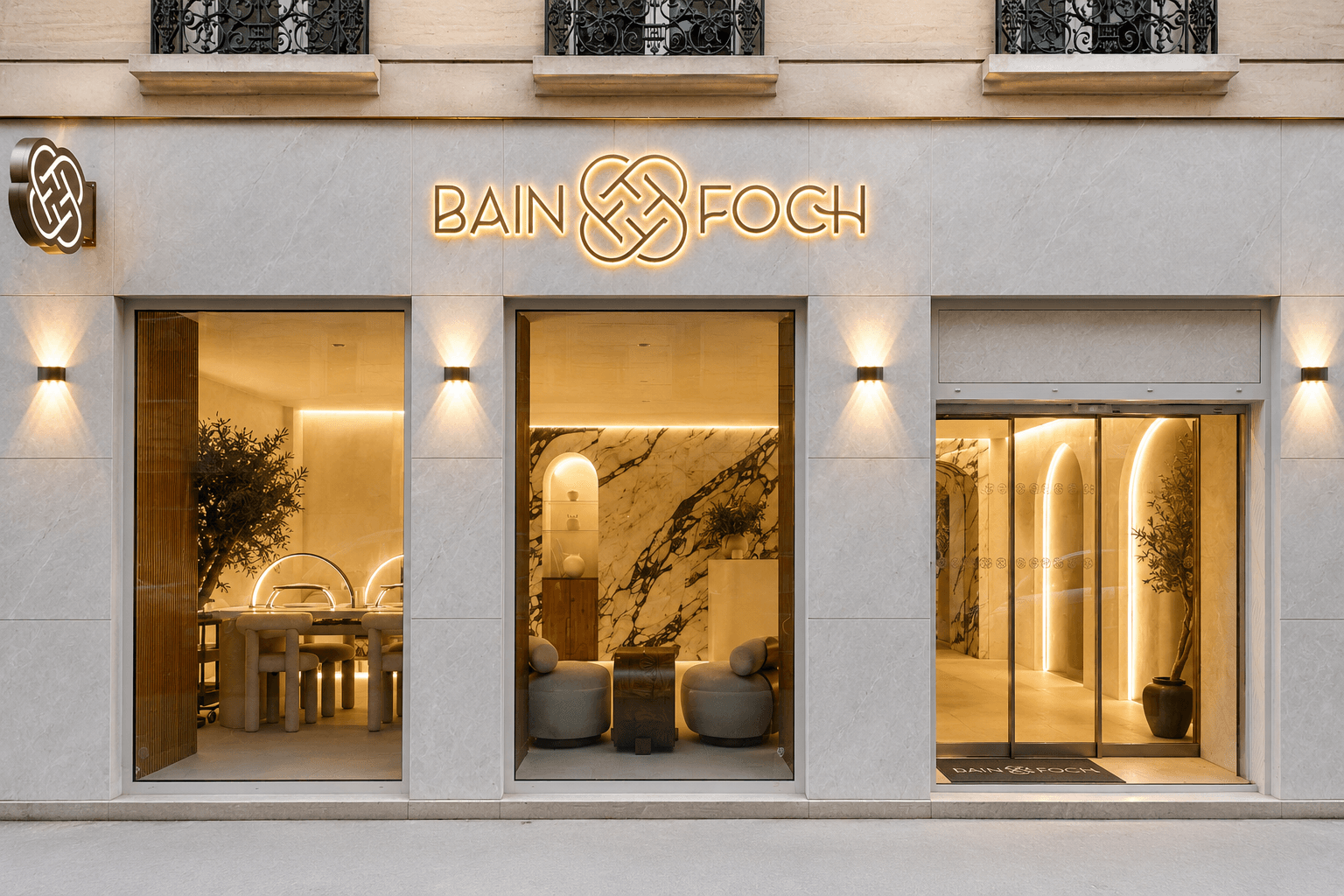 Façade Bain Foch Paris — Spa privatif Paris 16ème